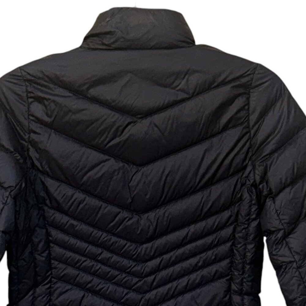 Abercrombie & Fitch Down Insulated Packable Puffer Winter Jacket Navy Small - Picture 4 of 10